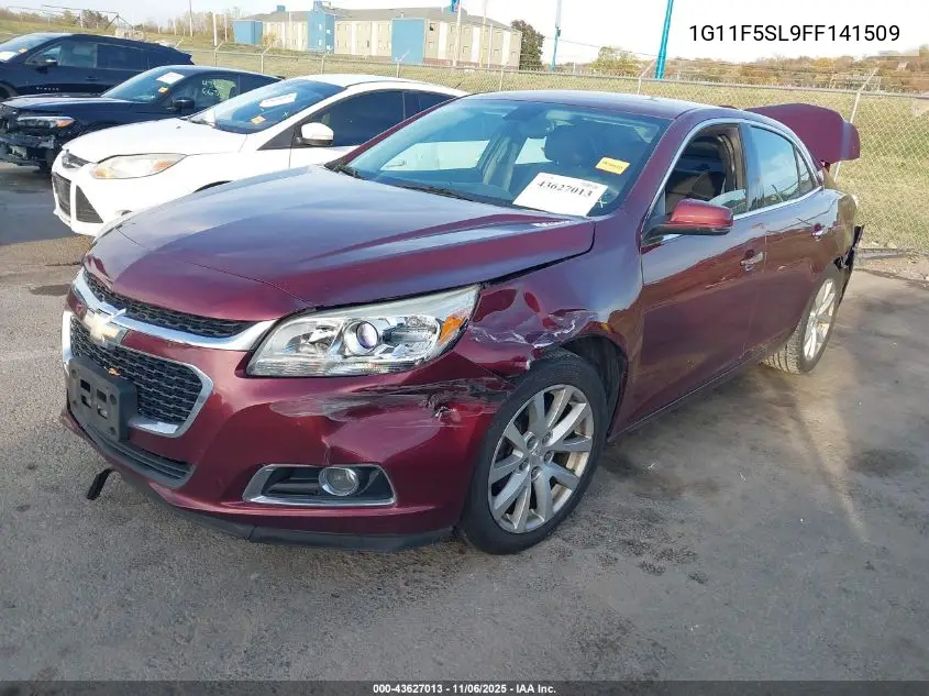1G11F5SL9FF141509 2015 Chevrolet Malibu 1Lz