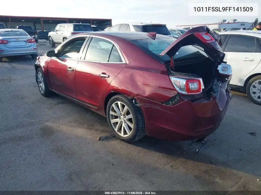 1G11F5SL9FF141509 2015 Chevrolet Malibu 1Lz