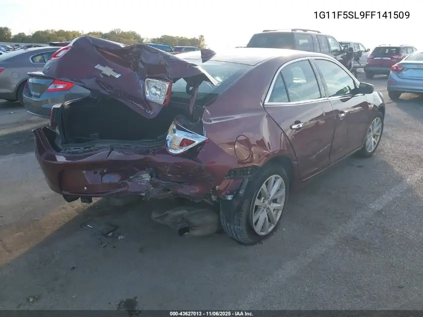 1G11F5SL9FF141509 2015 Chevrolet Malibu 1Lz
