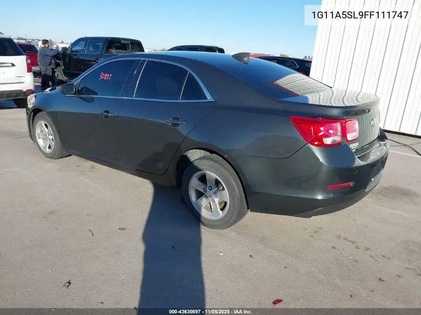 1G11A5SL9FF111747 2015 Chevrolet Malibu 1Fl