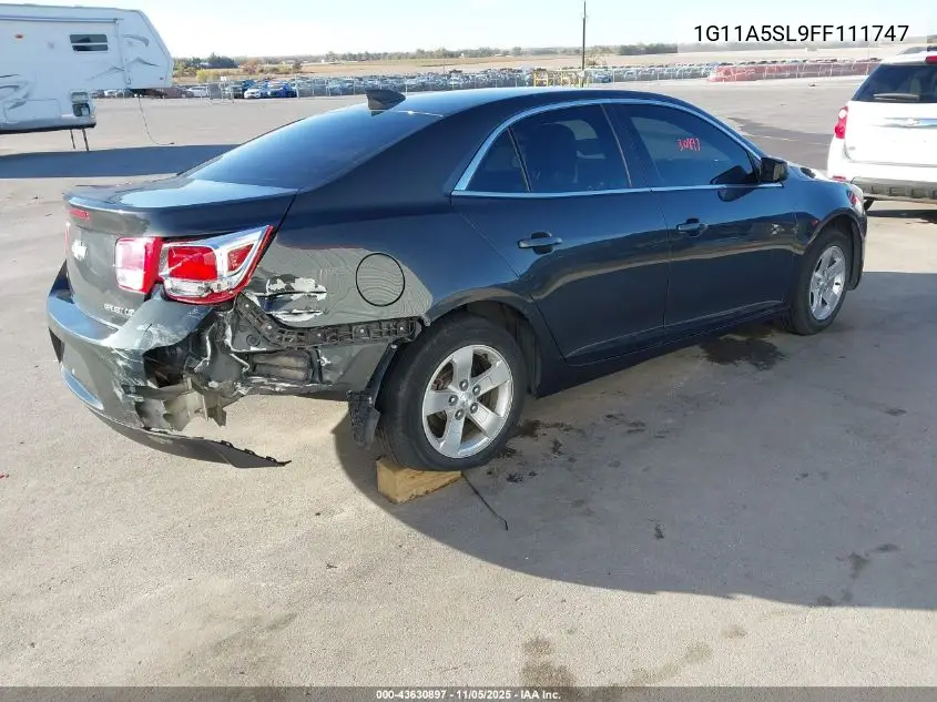 1G11A5SL9FF111747 2015 Chevrolet Malibu 1Fl
