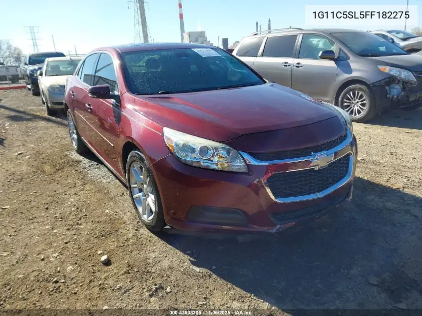 1G11C5SL5FF182275 2015 Chevrolet Malibu 1Lt