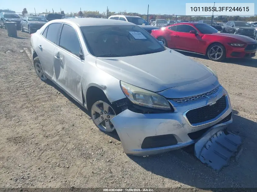 1G11B5SL3FF244615 2015 Chevrolet Malibu Ls