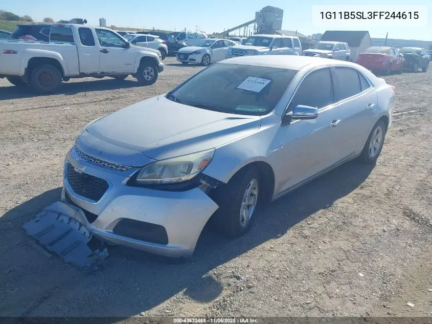 1G11B5SL3FF244615 2015 Chevrolet Malibu Ls
