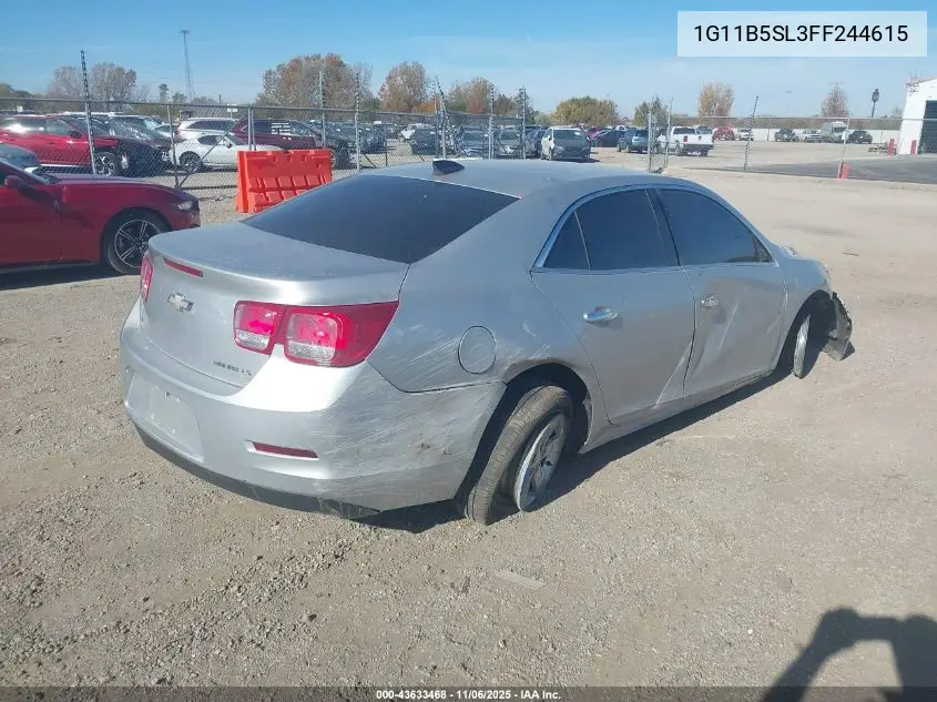 1G11B5SL3FF244615 2015 Chevrolet Malibu Ls