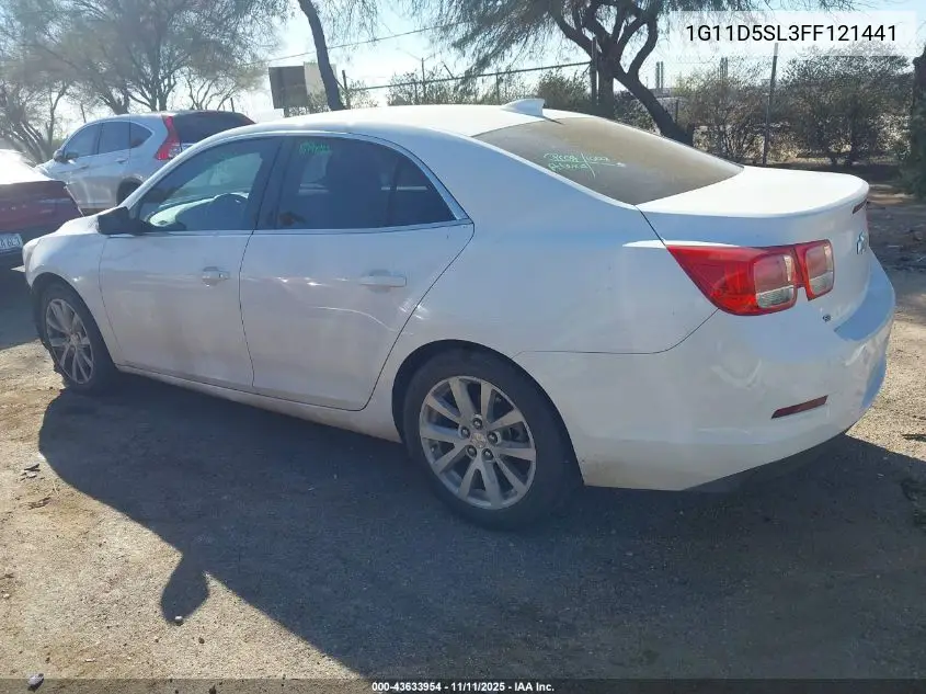 1G11D5SL3FF121441 2015 Chevrolet Malibu 2Lt