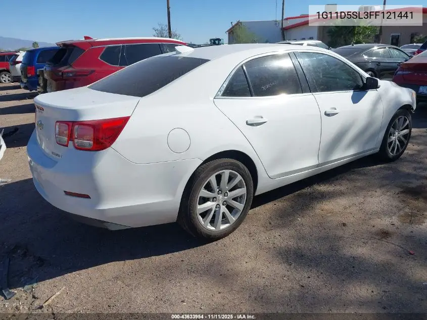 1G11D5SL3FF121441 2015 Chevrolet Malibu 2Lt
