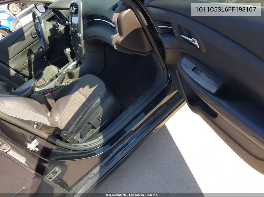 1G11C5SL6FF193107 2015 Chevrolet Malibu 1Lt