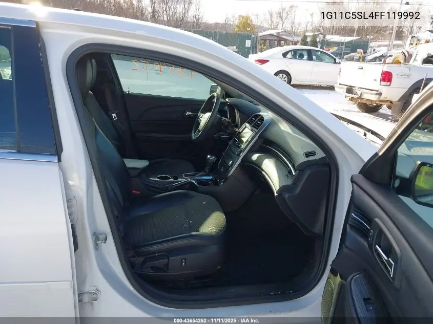 1G11C5SL4FF119992 2015 Chevrolet Malibu 1Lt