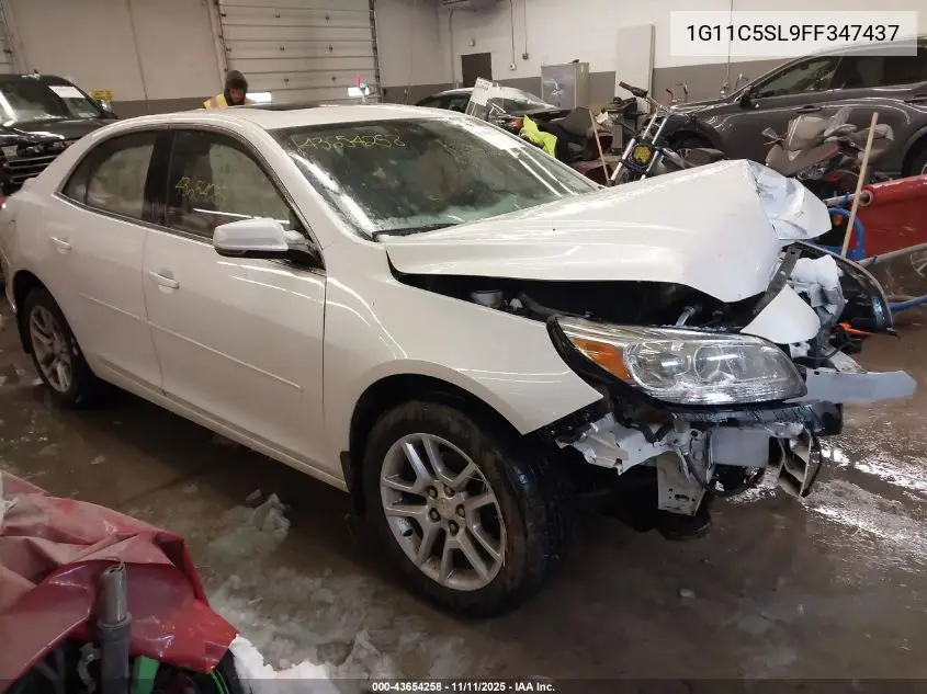 1G11C5SL9FF347437 2015 Chevrolet Malibu 1Lt