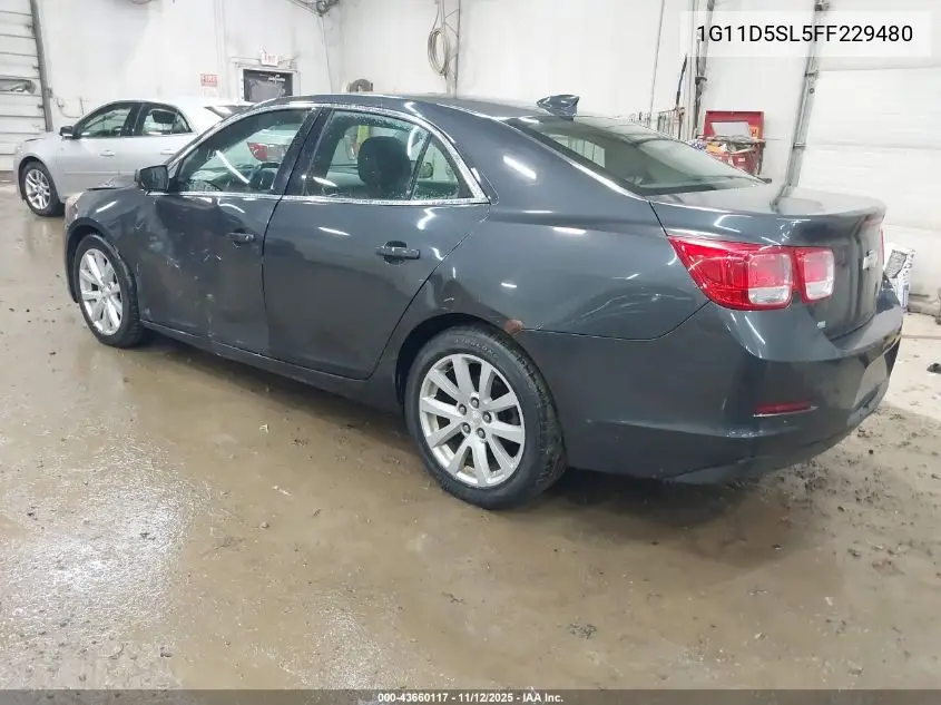 1G11D5SL5FF229480 2015 Chevrolet Malibu 2Lt