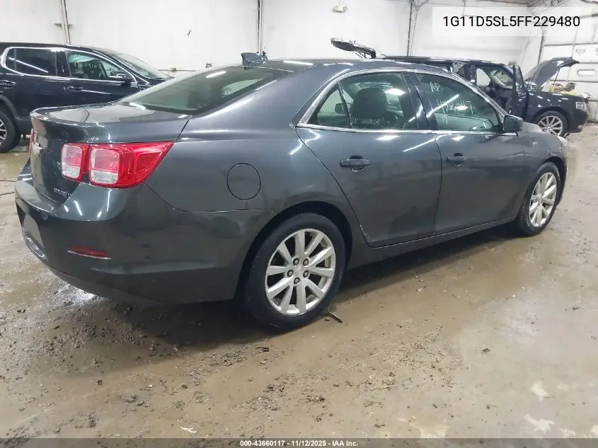 1G11D5SL5FF229480 2015 Chevrolet Malibu 2Lt