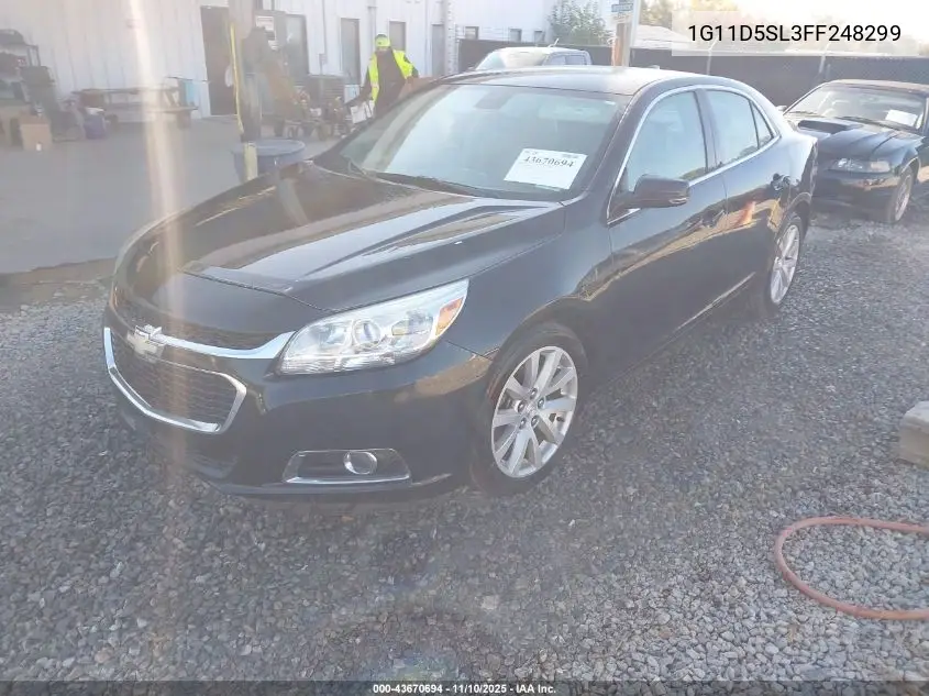 1G11D5SL3FF248299 2015 Chevrolet Malibu 2Lt