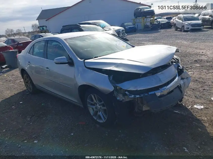 1G11C5SL5FF308666 2015 Chevrolet Malibu 1Lt