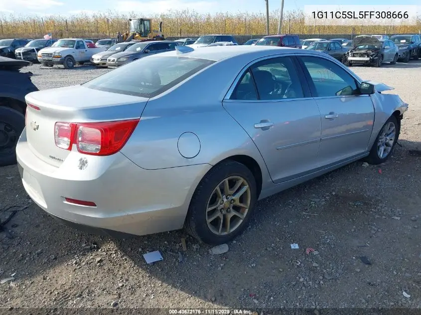 1G11C5SL5FF308666 2015 Chevrolet Malibu 1Lt