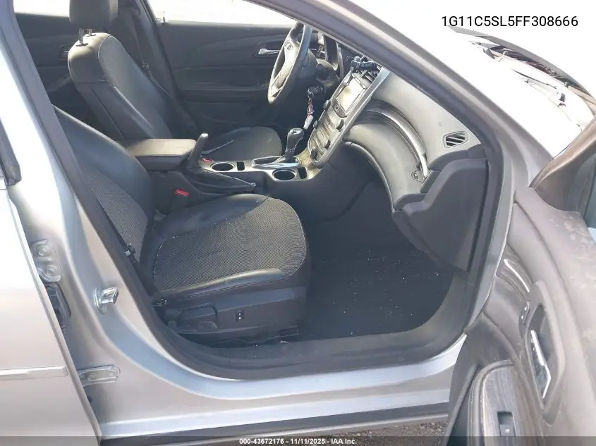 1G11C5SL5FF308666 2015 Chevrolet Malibu 1Lt