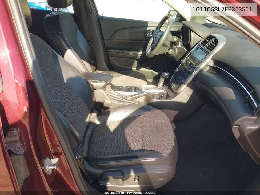 1G11C5SL7FF353561 2015 Chevrolet Malibu 1Lt