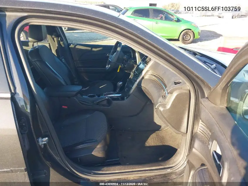 1G11C5SL6FF103759 2015 Chevrolet Malibu 1Lt