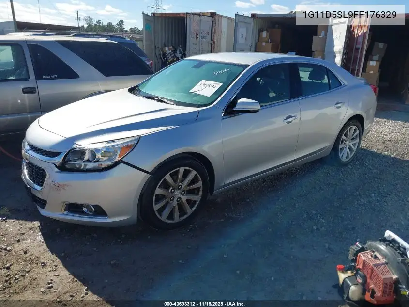 1G11D5SL9FF176329 2015 Chevrolet Malibu 2Lt