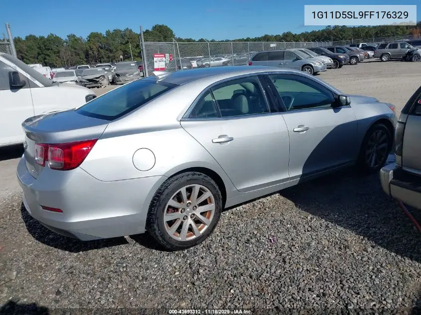 1G11D5SL9FF176329 2015 Chevrolet Malibu 2Lt