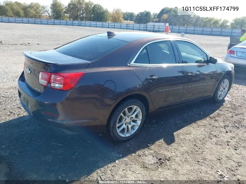 1G11C5SLXFF174799 2015 Chevrolet Malibu 1Lt