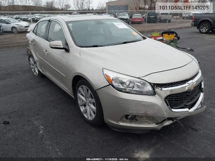 1G11D5SL1FF145205 2015 Chevrolet Malibu 2Lt