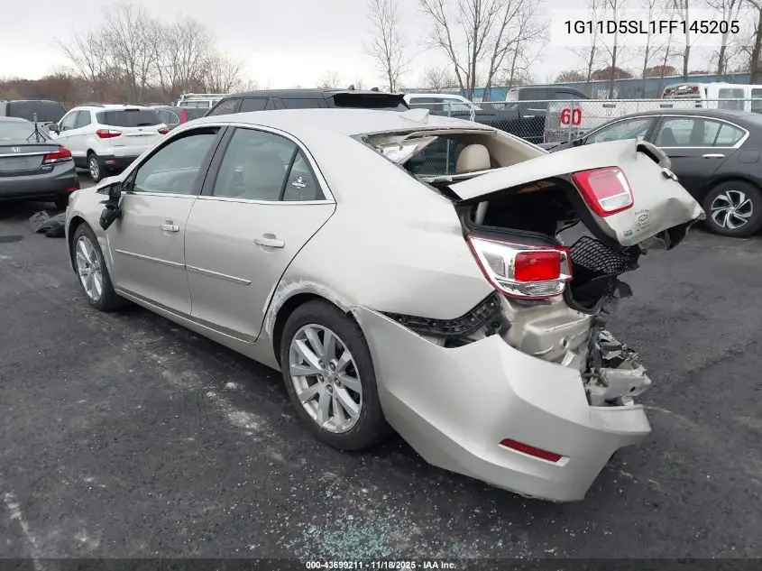 1G11D5SL1FF145205 2015 Chevrolet Malibu 2Lt