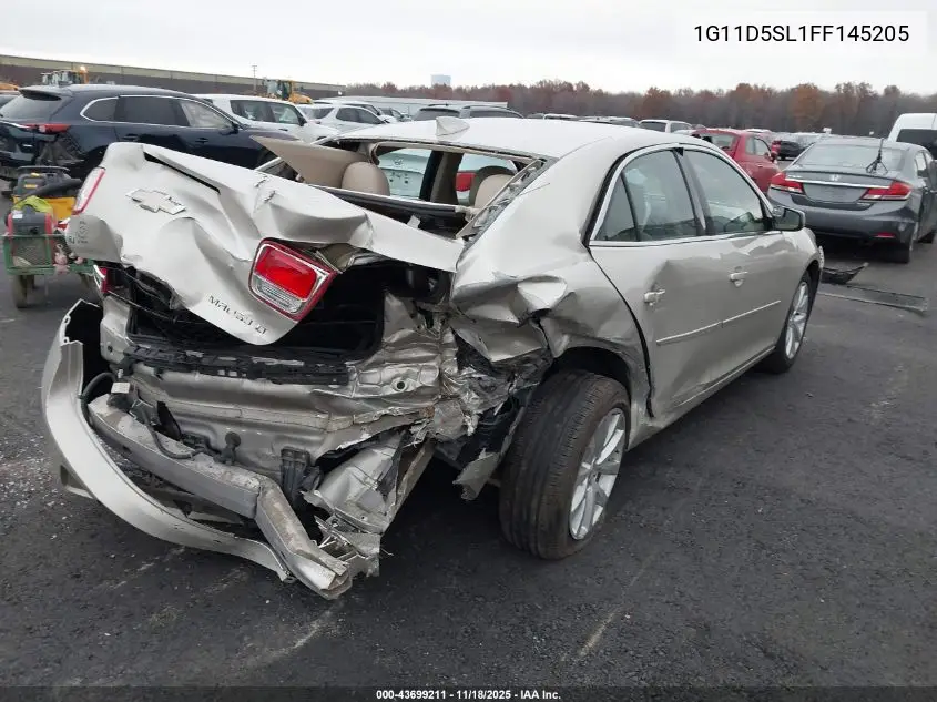 1G11D5SL1FF145205 2015 Chevrolet Malibu 2Lt