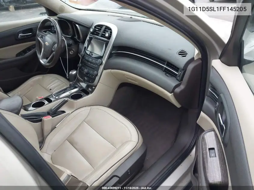 1G11D5SL1FF145205 2015 Chevrolet Malibu 2Lt