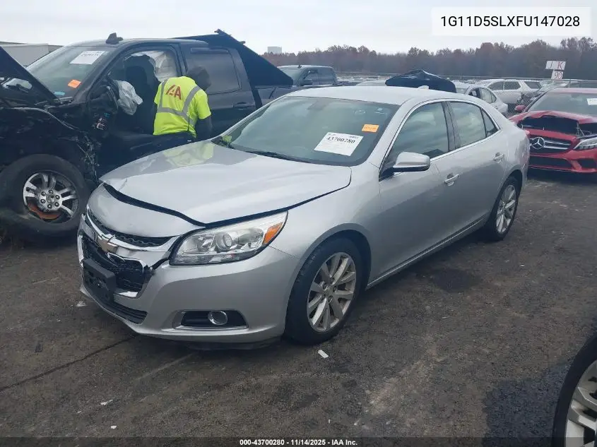 1G11D5SLXFU147028 2015 Chevrolet Malibu 2Lt