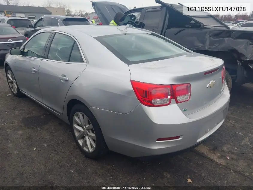 1G11D5SLXFU147028 2015 Chevrolet Malibu 2Lt