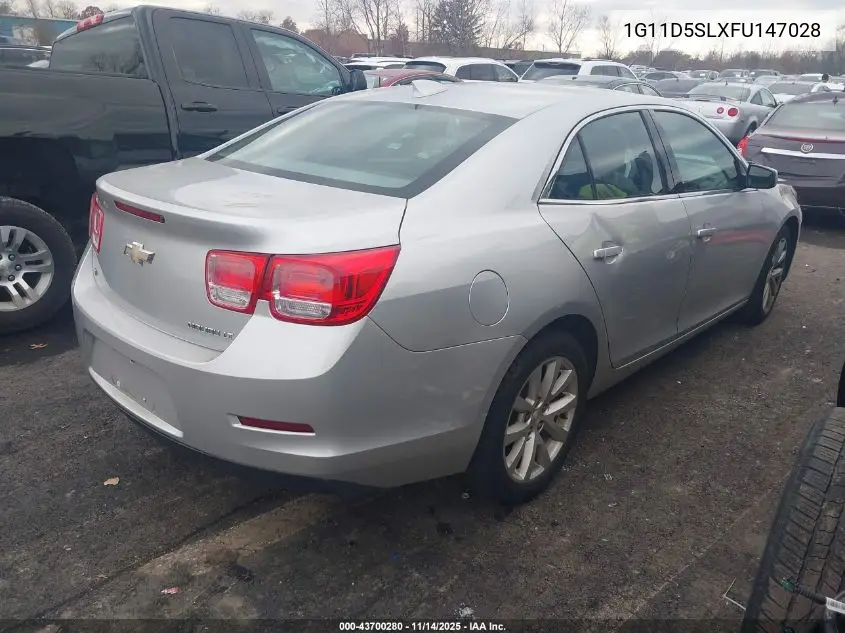 1G11D5SLXFU147028 2015 Chevrolet Malibu 2Lt