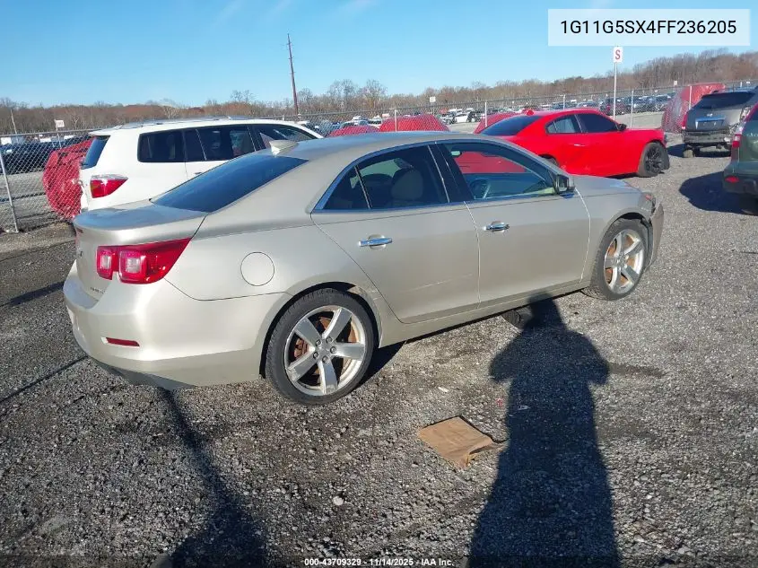 1G11G5SX4FF236205 2015 Chevrolet Malibu 2Lz