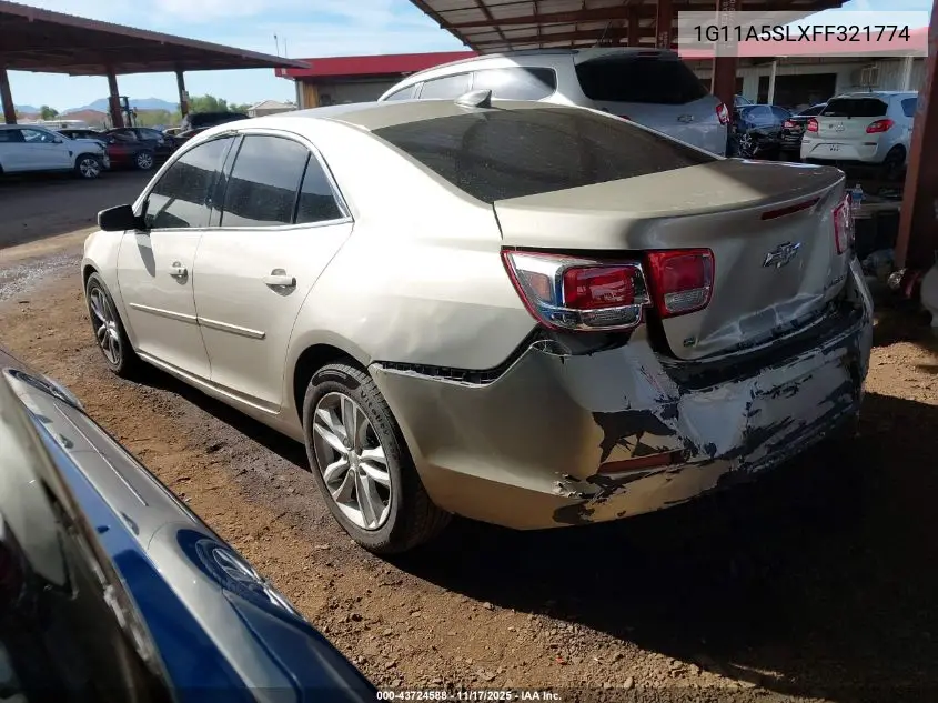 1G11A5SLXFF321774 2015 Chevrolet Malibu 1Fl