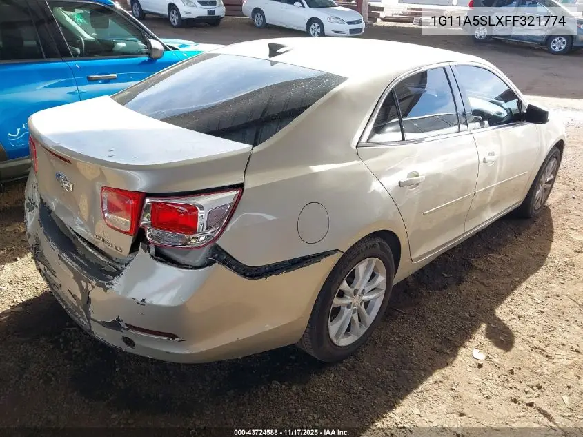 1G11A5SLXFF321774 2015 Chevrolet Malibu 1Fl