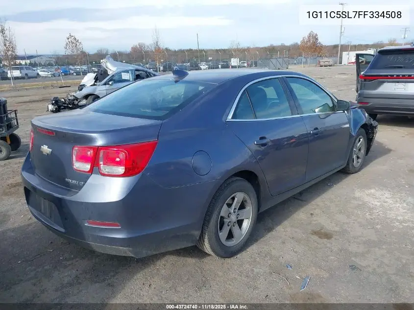 1G11C5SL7FF334508 2015 Chevrolet Malibu 1Lt