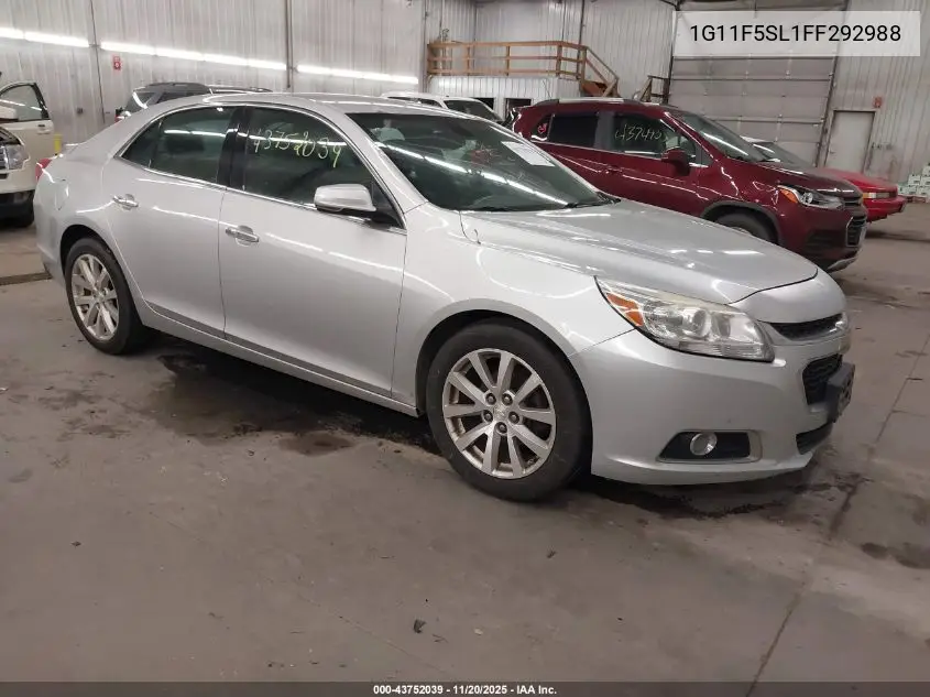 1G11F5SL1FF292988 2015 Chevrolet Malibu 1Lz