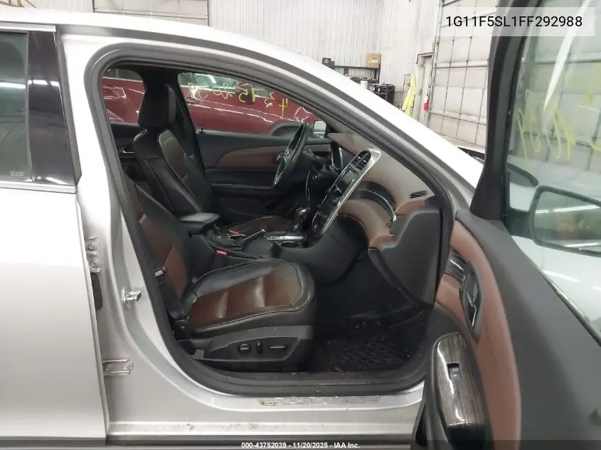 1G11F5SL1FF292988 2015 Chevrolet Malibu 1Lz