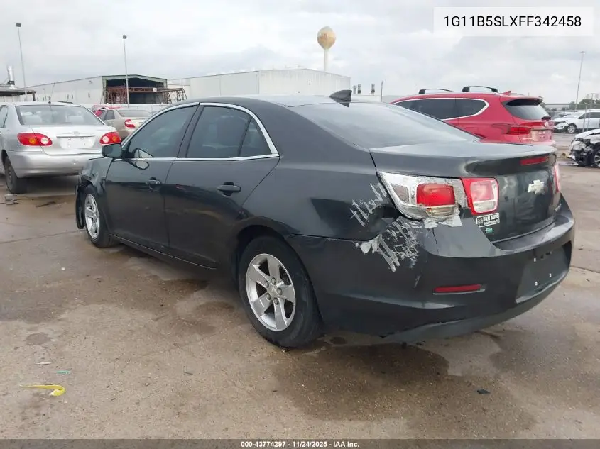 1G11B5SLXFF342458 2015 Chevrolet Malibu Ls