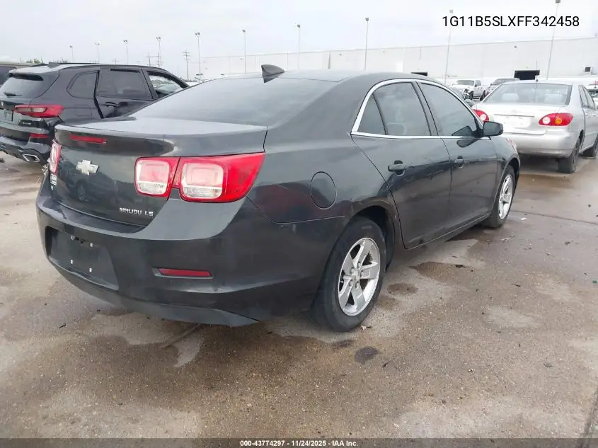 1G11B5SLXFF342458 2015 Chevrolet Malibu Ls