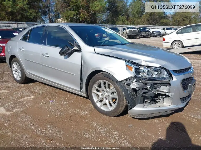 1G11C5SLXFF276099 2015 Chevrolet Malibu 1Lt