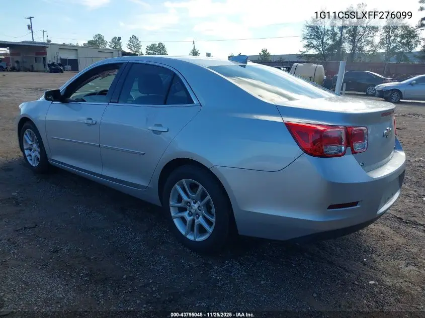 1G11C5SLXFF276099 2015 Chevrolet Malibu 1Lt