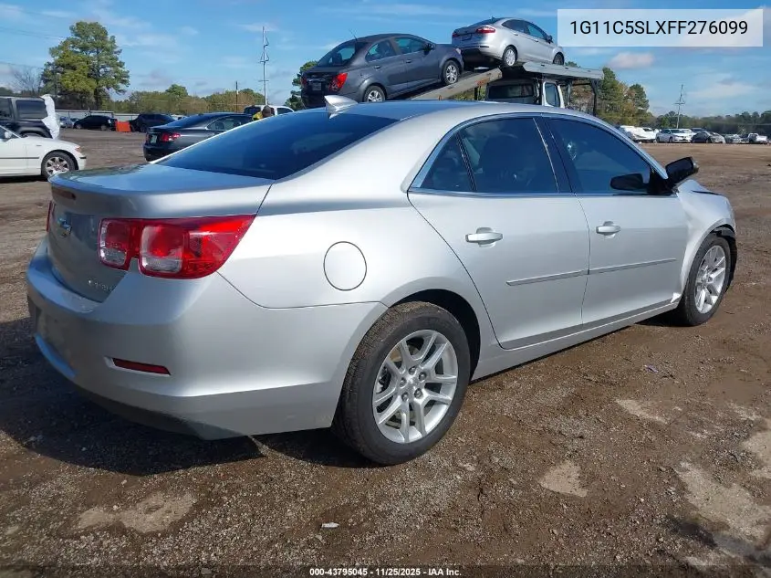 1G11C5SLXFF276099 2015 Chevrolet Malibu 1Lt