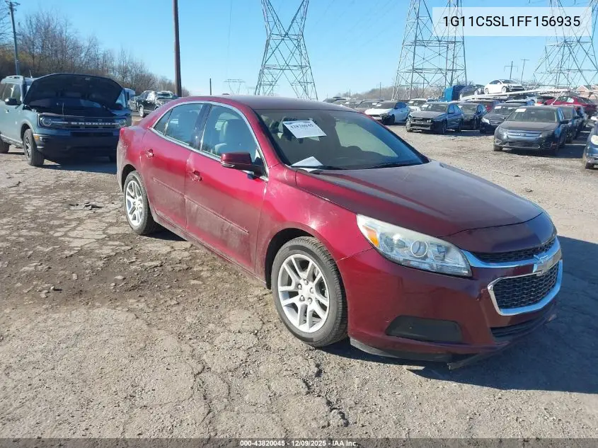 1G11C5SL1FF156935 2015 Chevrolet Malibu 1Lt