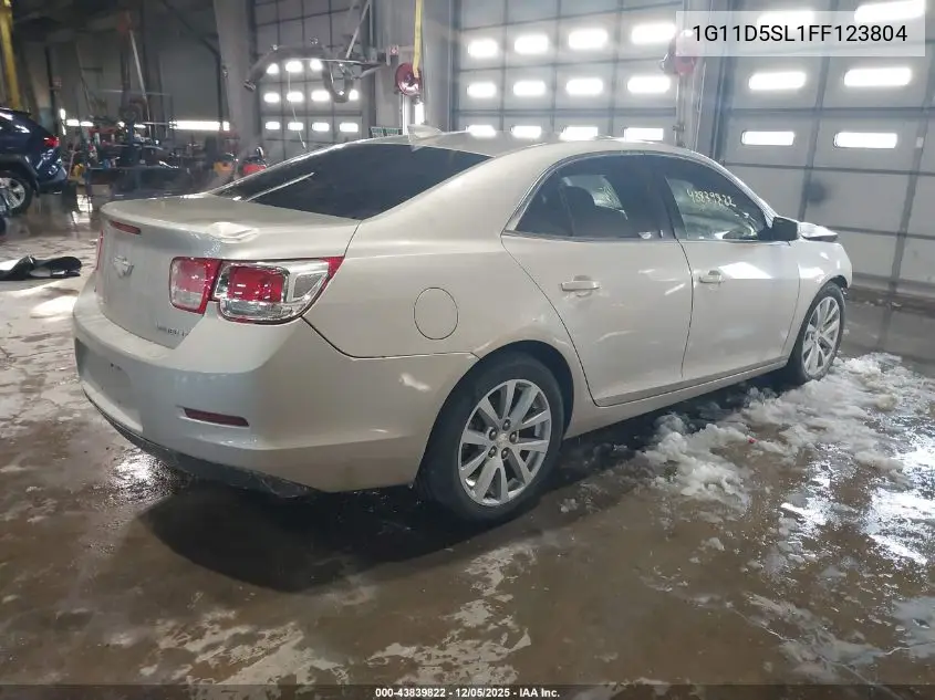1G11D5SL1FF123804 2015 Chevrolet Malibu 2Lt
