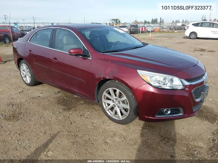 1G11D5SL0FF323377 2015 Chevrolet Malibu 2Lt