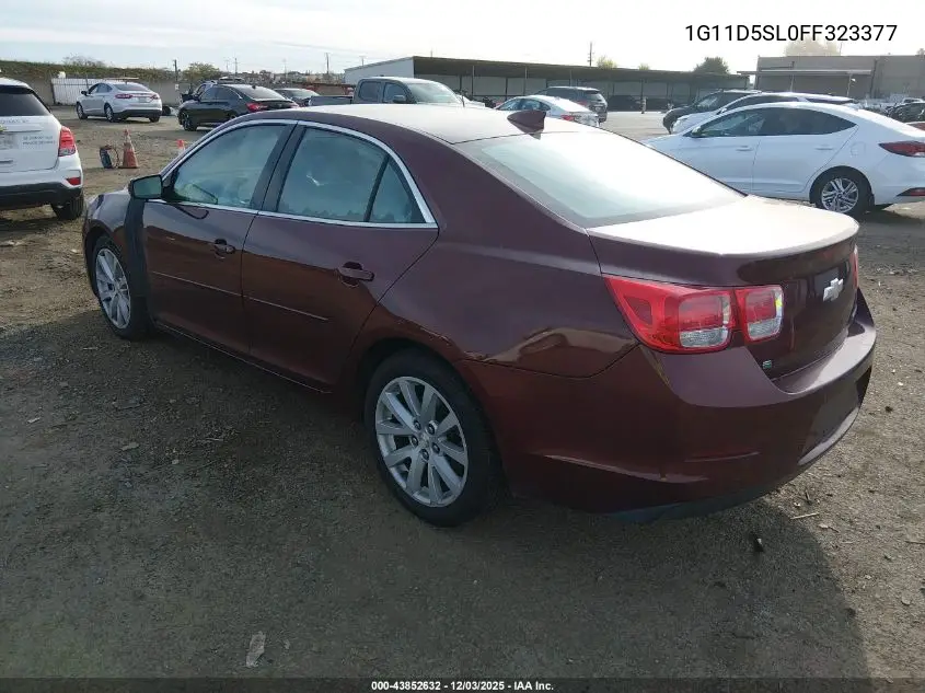 1G11D5SL0FF323377 2015 Chevrolet Malibu 2Lt