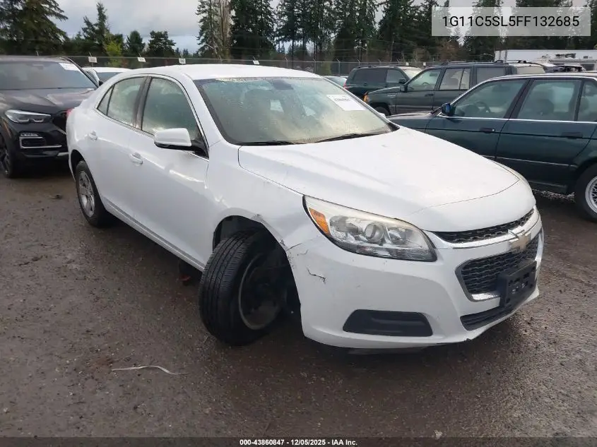 1G11C5SL5FF132685 2015 Chevrolet Malibu 1Lt