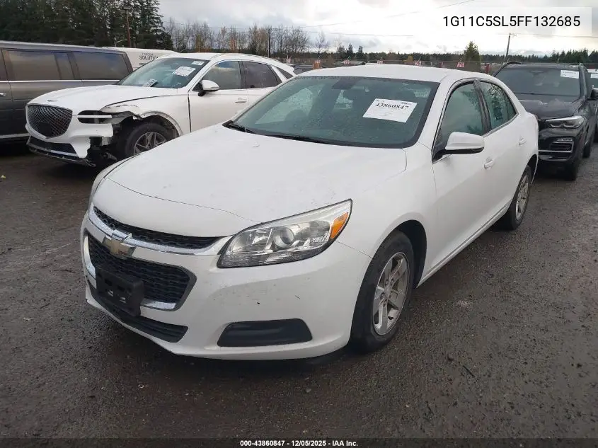 1G11C5SL5FF132685 2015 Chevrolet Malibu 1Lt