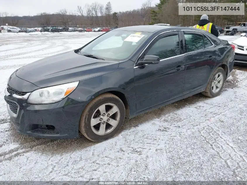 1G11C5SL3FF147444 2015 Chevrolet Malibu 1Lt